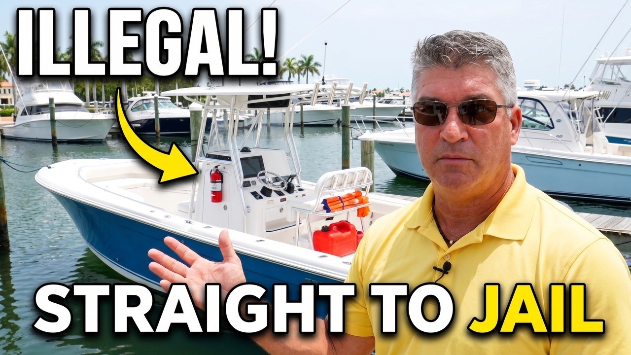 12 Common Items That Are ILLEGAL to Have on Your Boat in 2026