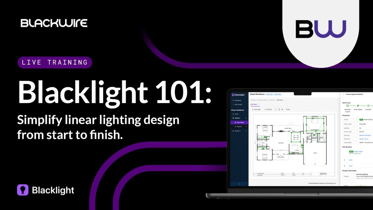 Blacklight 101: Simplify linear lighting design from start to finish