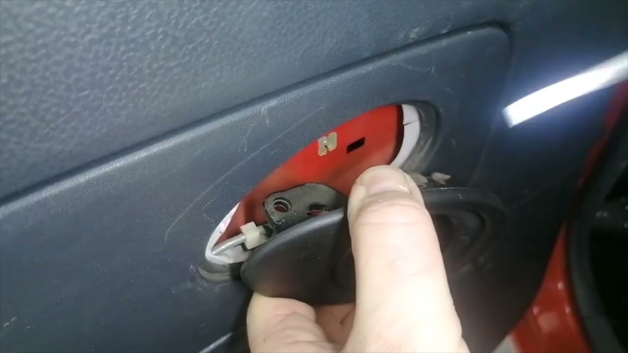 Chevrolet Spark Daewoo Matiz Interior Door Handle Removal Guide