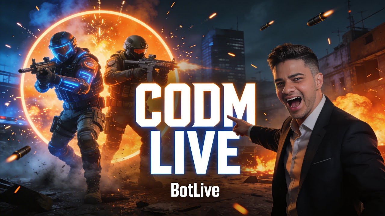 CODM LIVE||RANK PUSH||FUN WITH RANDOMS|| ROAD TO 1K ||VERTICAL STREMING