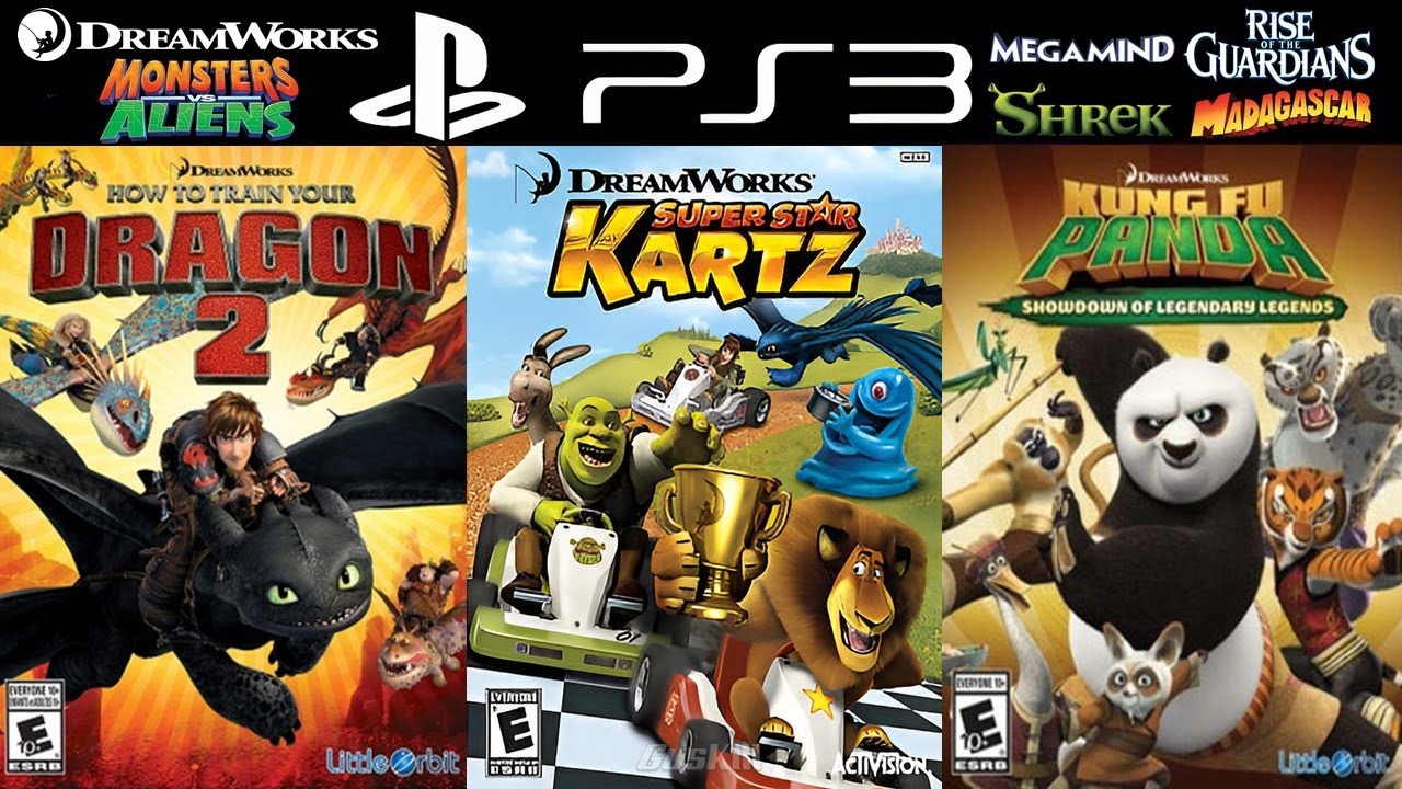 All Dreamworks Games on PS3