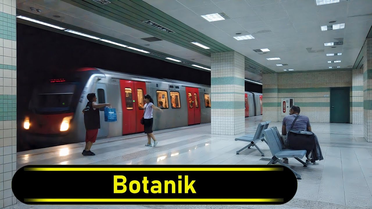 Metro Station Botanik - Ankara 🇹🇷 - Walkthrough 🚶