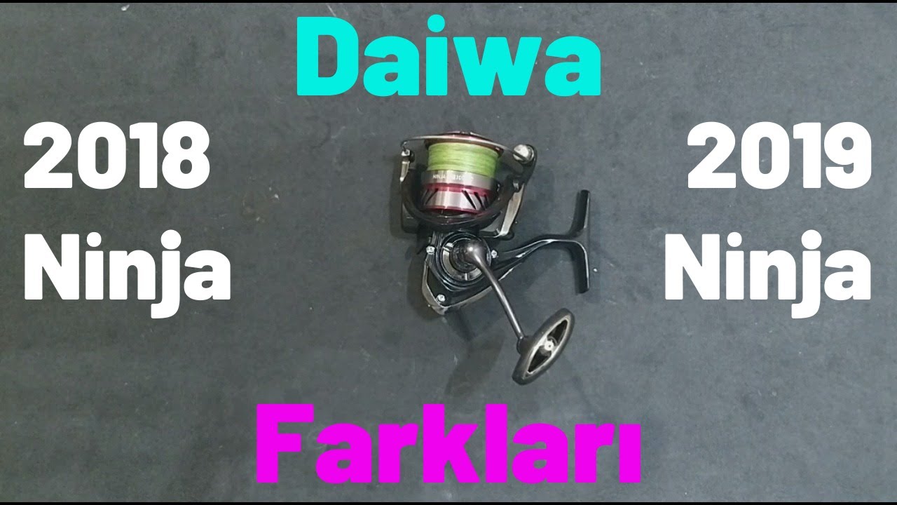 Daiwa Ninja LT 3000 C 2018 Olta Makinesi Bakım Tamir İnceleme ve özellikleri