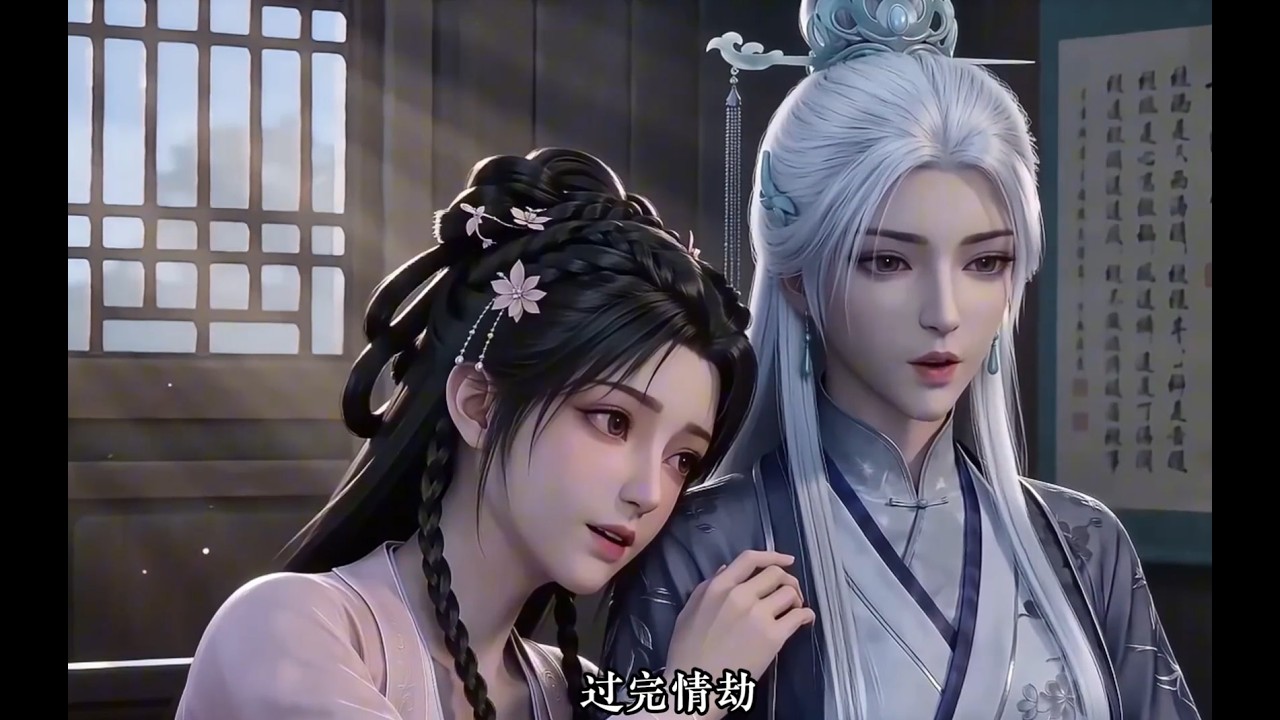 【半步难离】百合 双女主 GL AI 动画 Part 2【English SUB】