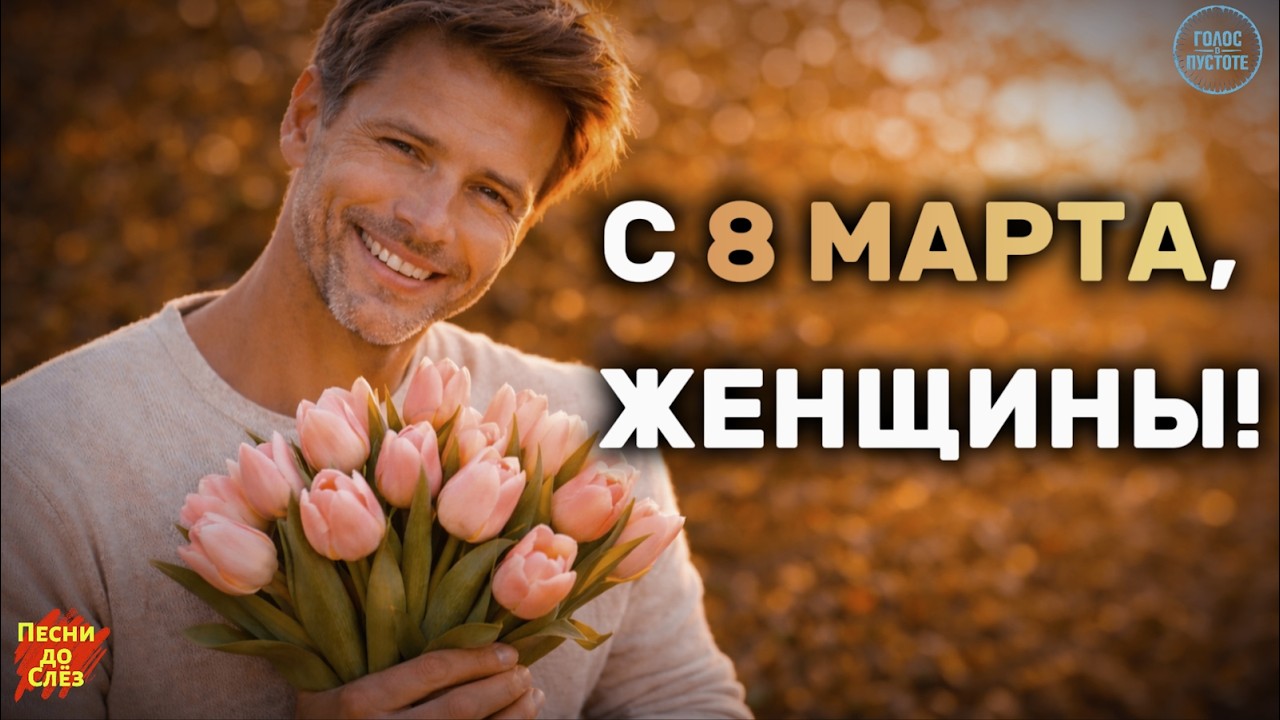 🎵 «СПАСИБО ТЕБЕ, ЖЕНЩИНА» — Песня, которую мужчины должны сказать каждой женщине | 8 Марта🌷
