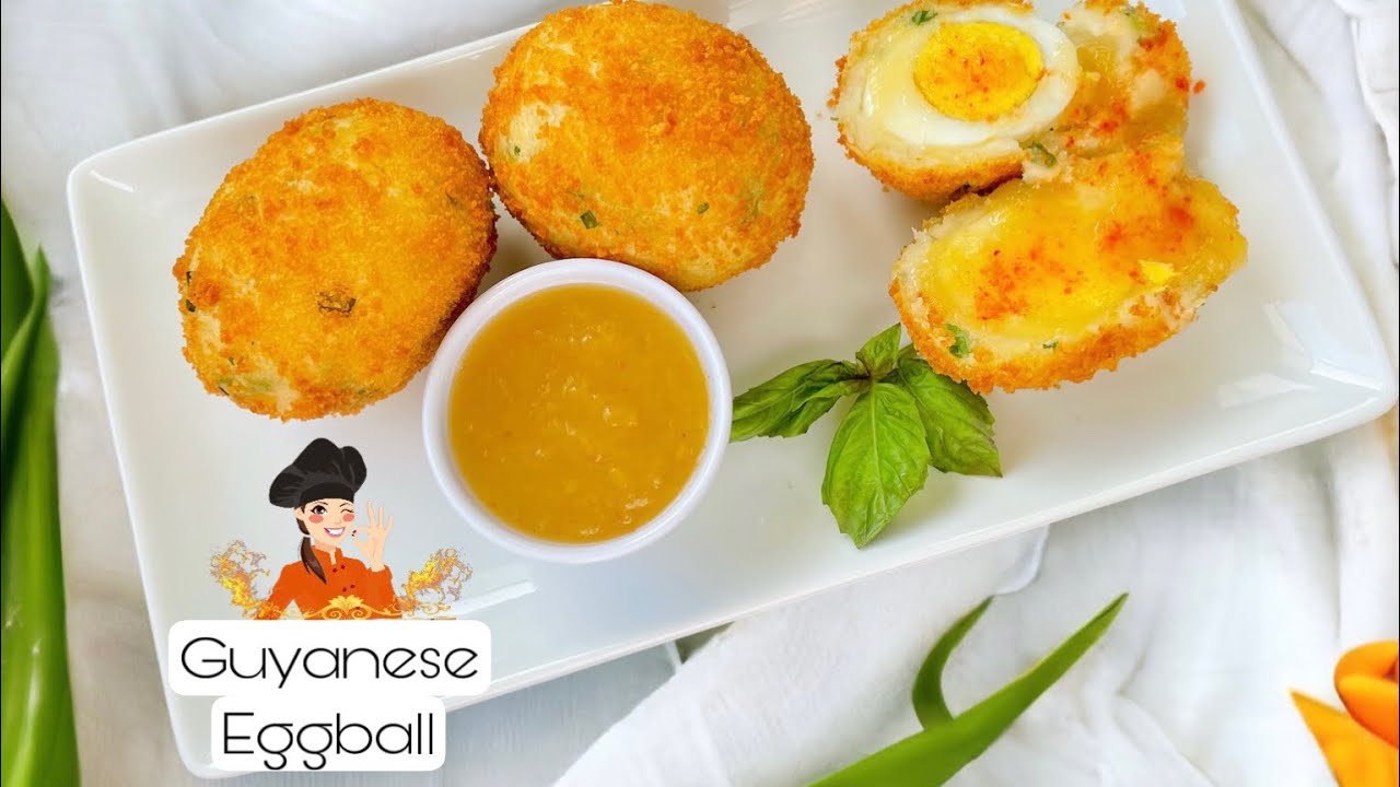 Guyanese 🇬🇾🇬🇾Eggball #guyaneserecipe #eggballs