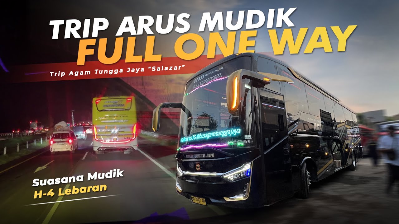 [ TRIP PUNCAK ARUS MUDIK 2024 ] ONE WAY JAKARTA-SEMARANG ‼️ Naik Armada Bantuan ATJ 