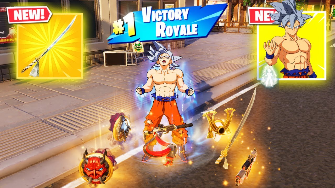 GOKU ULTRA INSTINCT vs 3 NEW MEDALLIONS & MYTHIC’S CHALLENGE (NEW! Fortnite Chapter 6 Season 1)