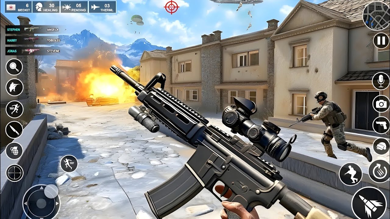 🔫 FPS Commando Missions | 3D Gun Shooting Game | Offline War Action – Android Gameplay