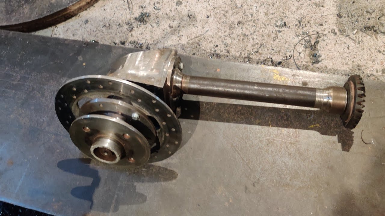I just want to make single side swingarm