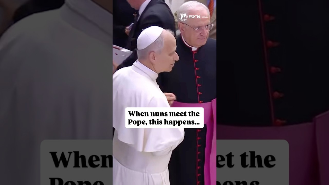 When Nuns Meet Pope Leo This Happens