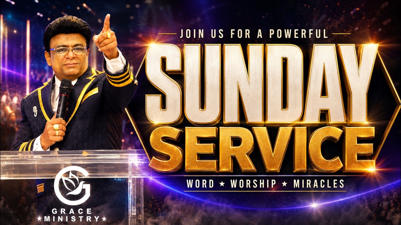 Live: ನಿನ್ನ ಸಂಕಲ್ಪಗಳು ನೆರವೇರುತ್ತದೆ | Kannada Sunday Service | Grace Ministry Bangalore 2026