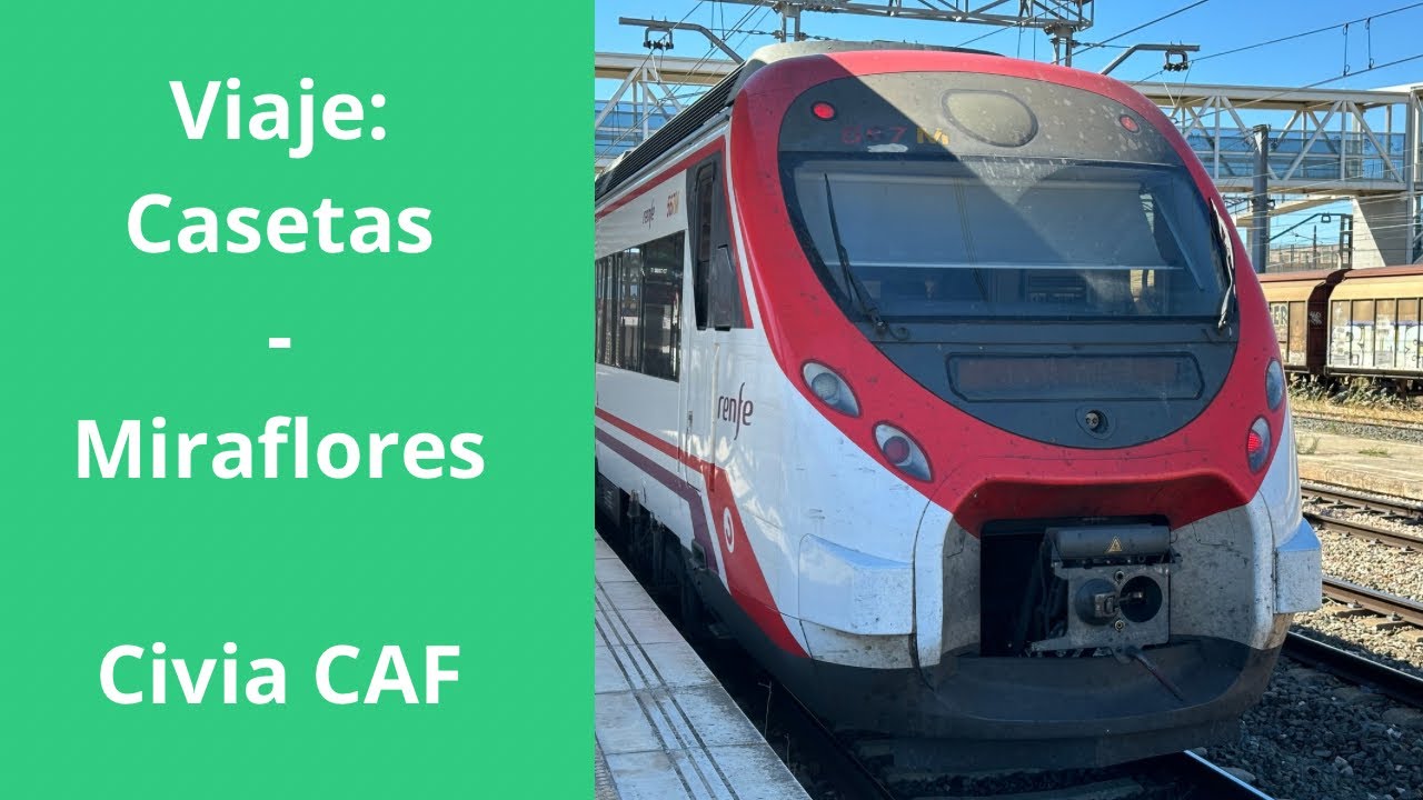 Viaje Casetas-Zaragoza Civia CAF
