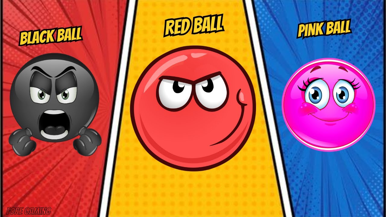 Red Ball 3 All Bosses Fight | Fore Gaming