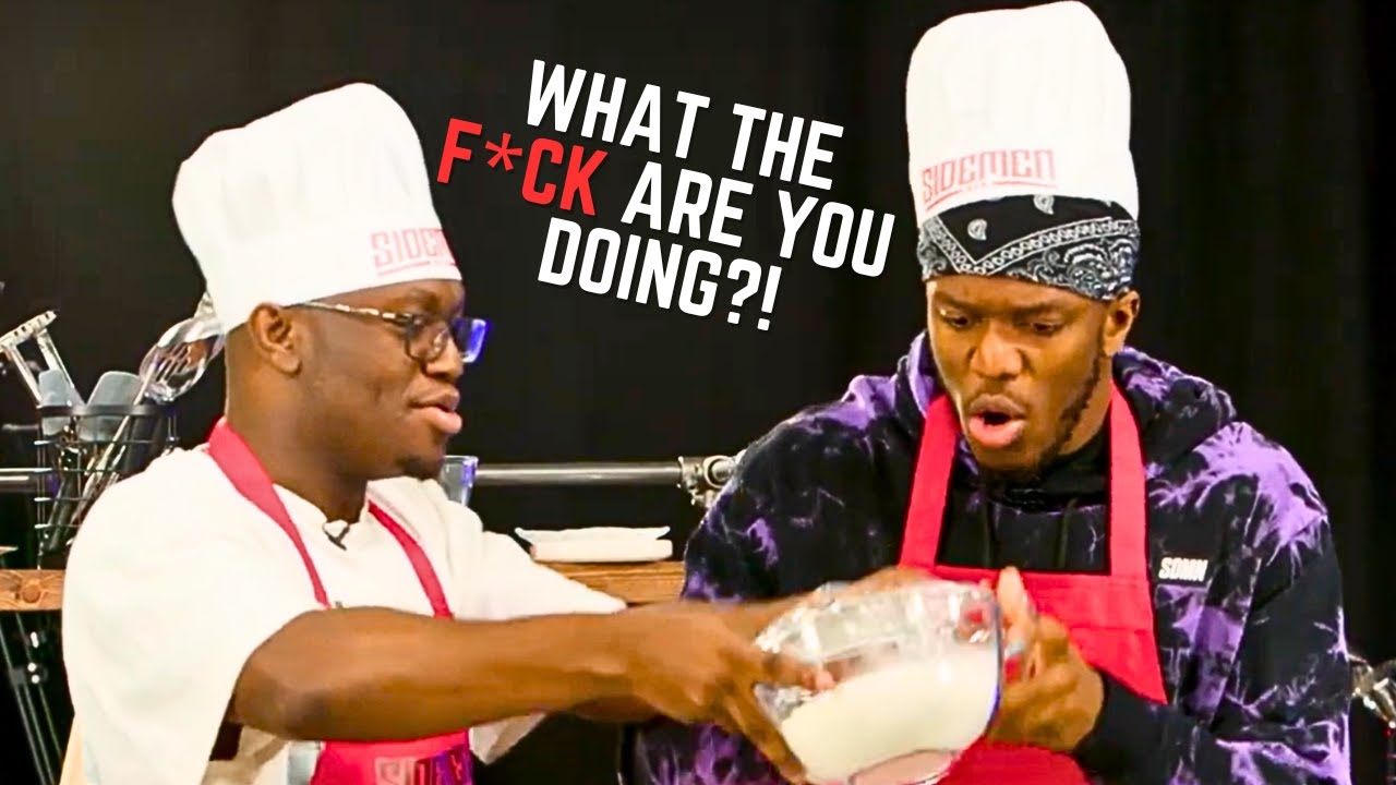 KSI AND DEJI FIGHTING WHILE COOKING FOR 9 MINUTES 😂😂