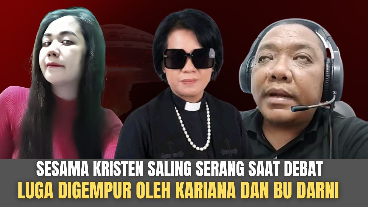 DEBAT SESAMA KRISTEN TERJADI.LUGA DI GEMPUR OLEH BU KARIANA DAN TANTE DARNI..