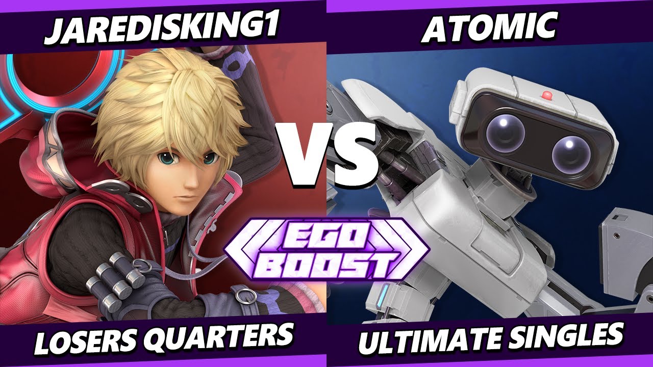 EGOBOOST Top 8 - Jaredisking1 (Shulk) Vs. Atomic (ROB) Smash Ultimate - SSBU