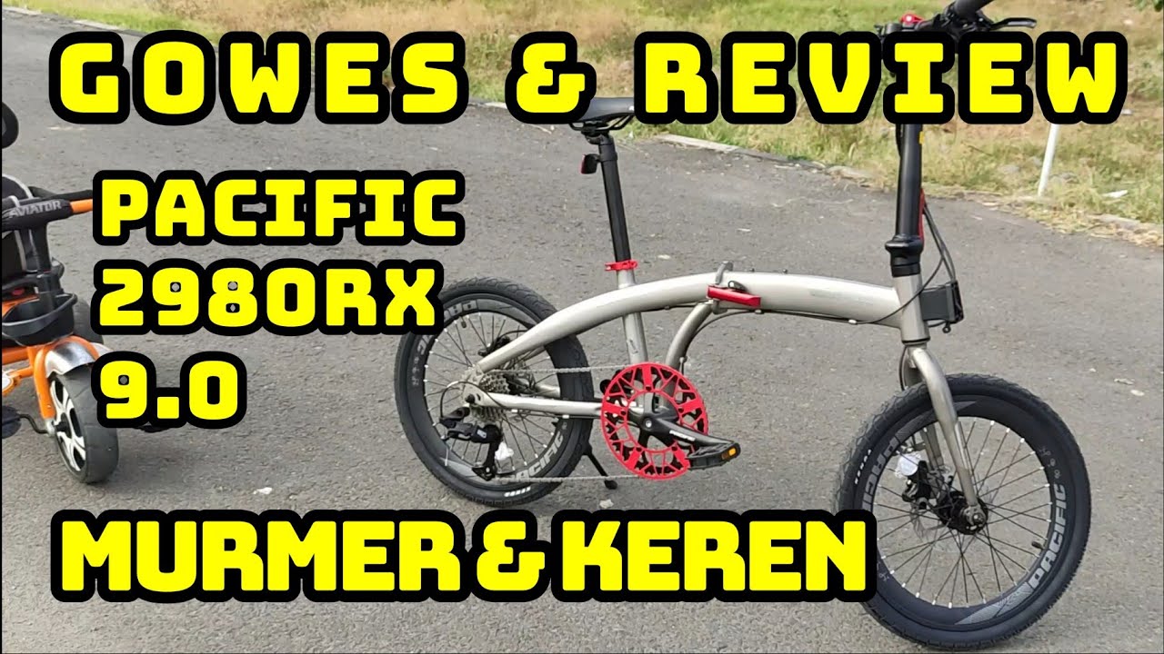 GOWES pacific 2980 rx 9.0 sepeda lipat murah #sepedamiripbrompton #sepedalipat #sepedalipatbagus
