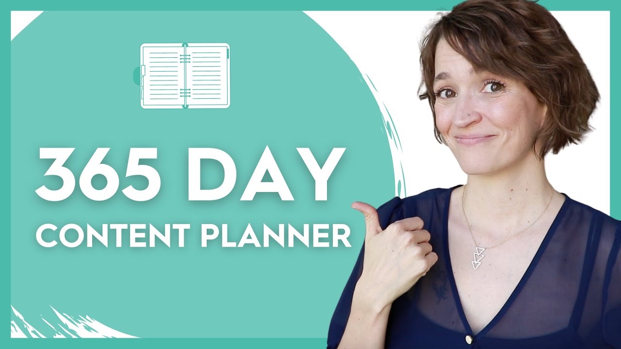How to Plan a YEAR of Content in LESS THAN ONE DAY!