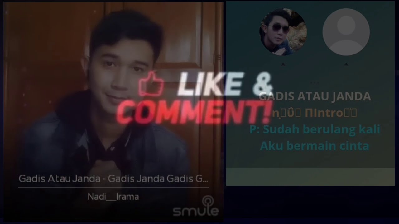 GADIS ATAU JANDA // KARAOKE DUET // NO VOCAL CEWEK