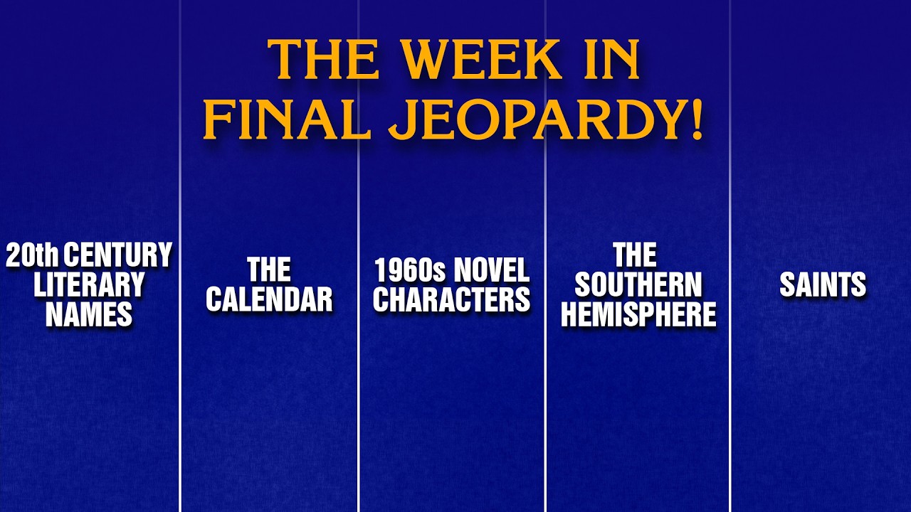 A Week in Final Jeopardy!: 2/9-2/13 | JEOPARDY!
