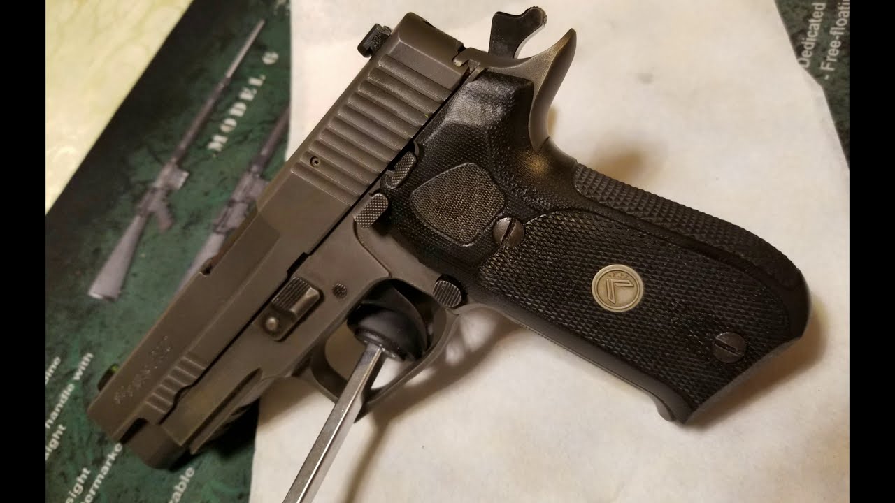Sig p220 legion Rust Tip ! Decocker lever sleeze