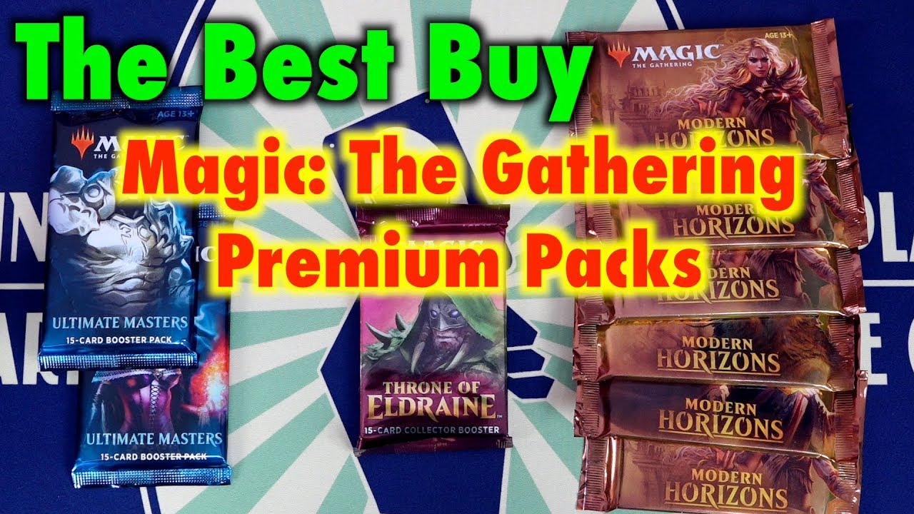 The Best Buy: Magic The Gathering Premium Booster Packs