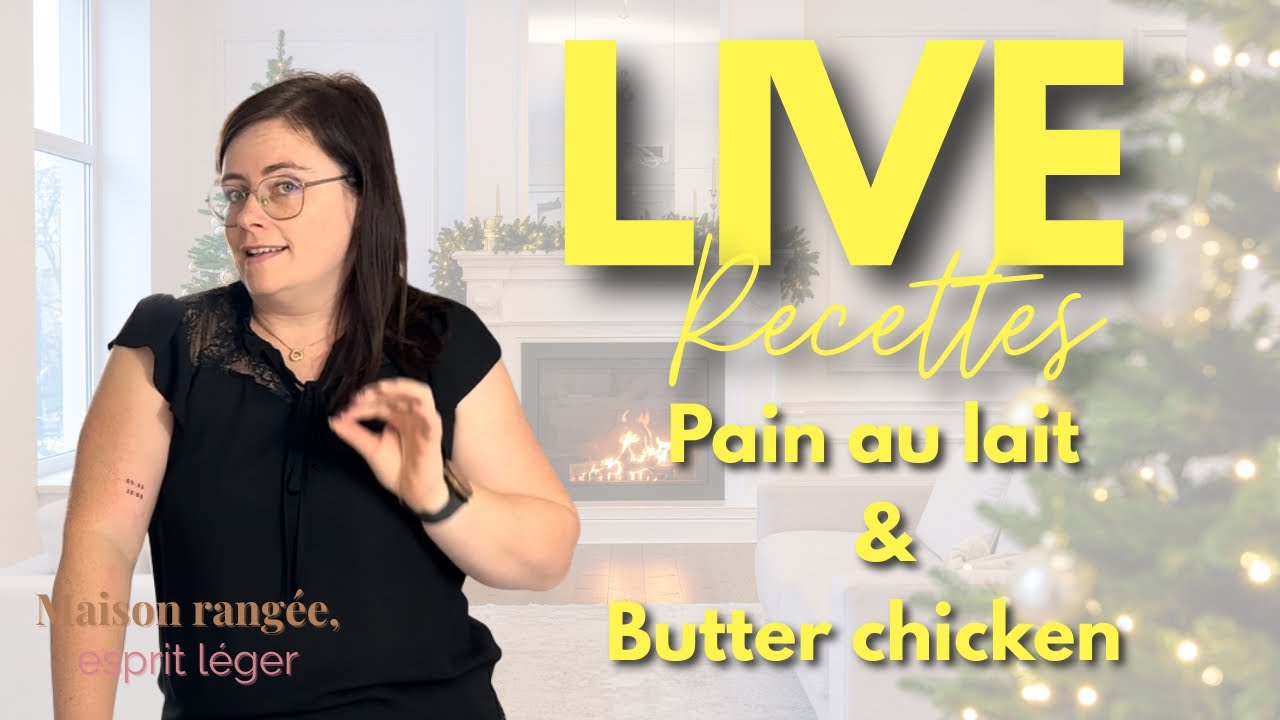 Live recette facile - Pain au lait façon pitch et butter chicken