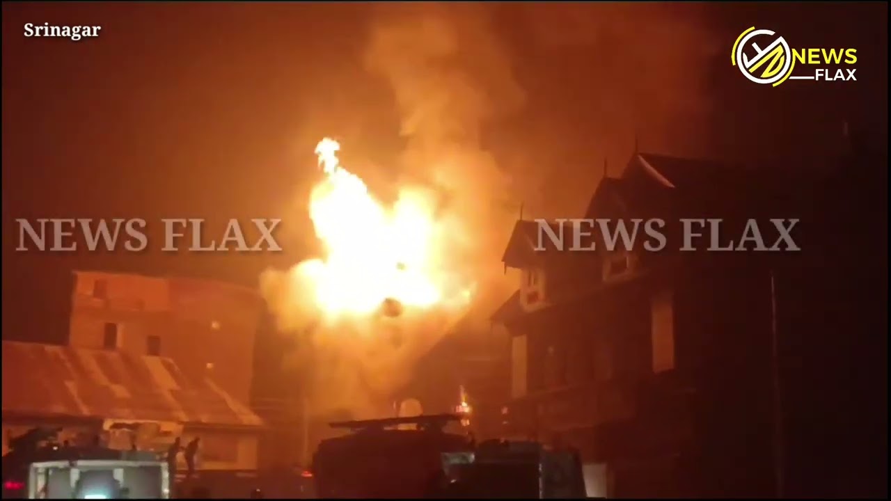 Wazir Bagh Inferno: Guest House Gutted, Firefighter Suffers Minor Injuries
