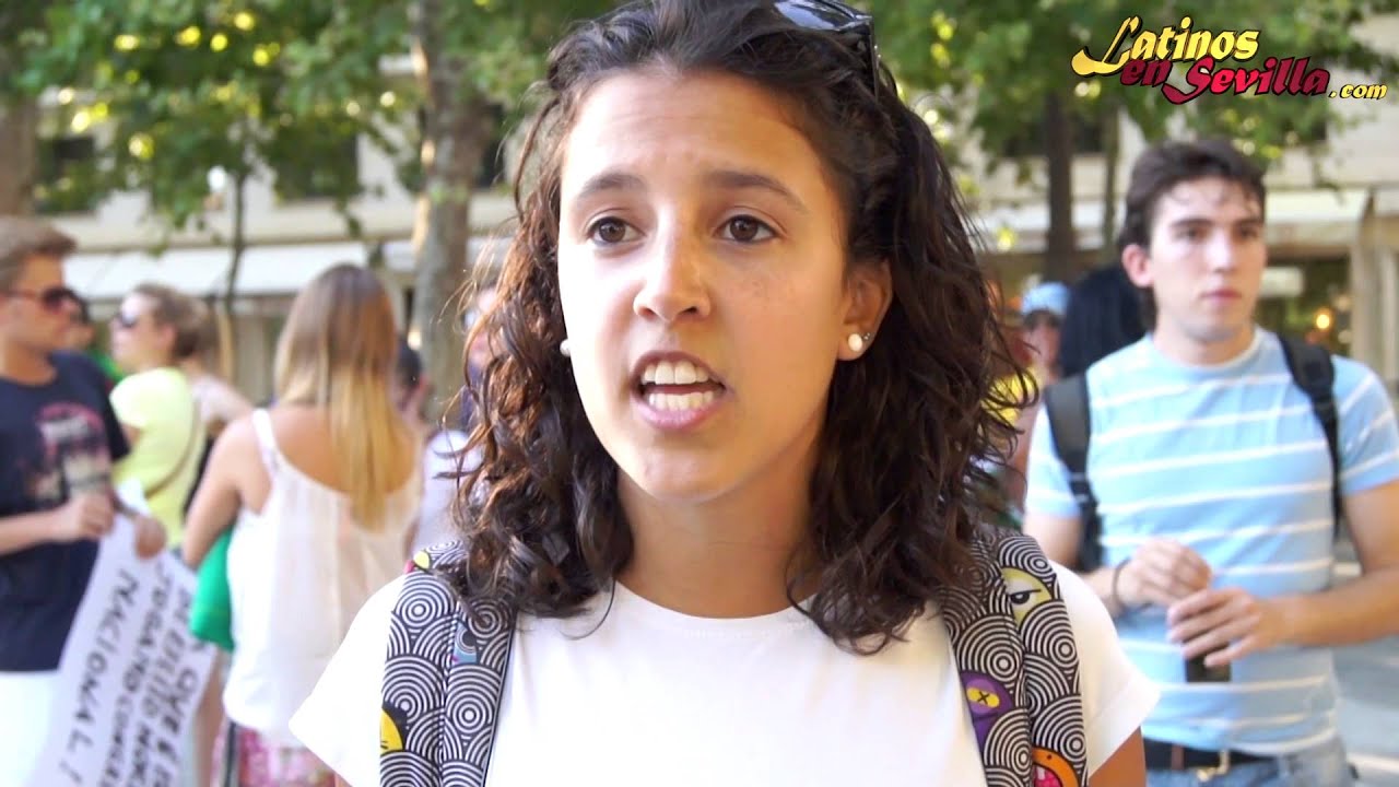 Manifestación de brasileños en Sevilla España