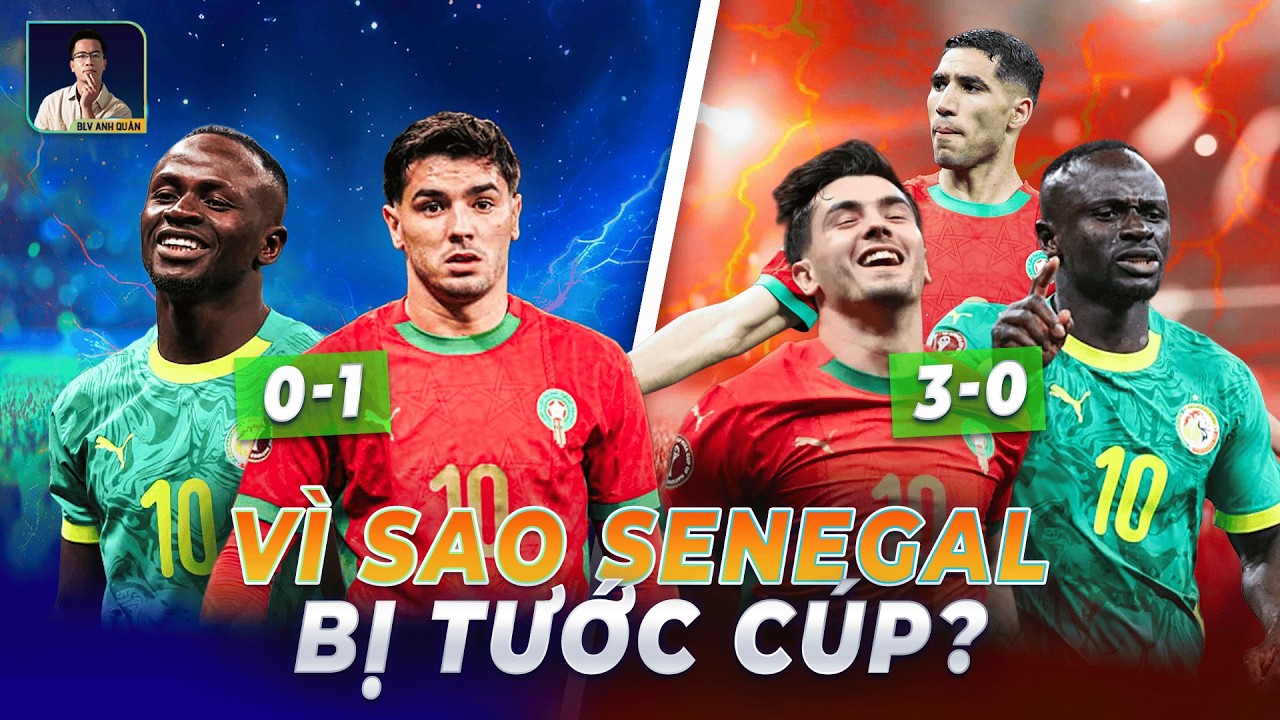 HI HỮU: FIFA TƯỚC CHỨC VÔ ĐỊCH CỦA SENEGAL TRAO CHO MA RỐC KHIẾN CẢ CHÂU PHI RÚNG ĐỘNG