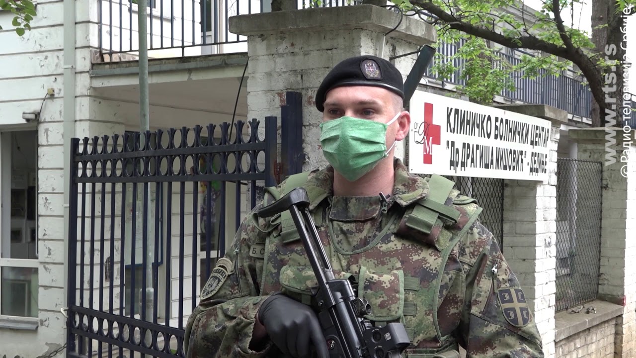 Kako je vojna policija čuvala bolnice