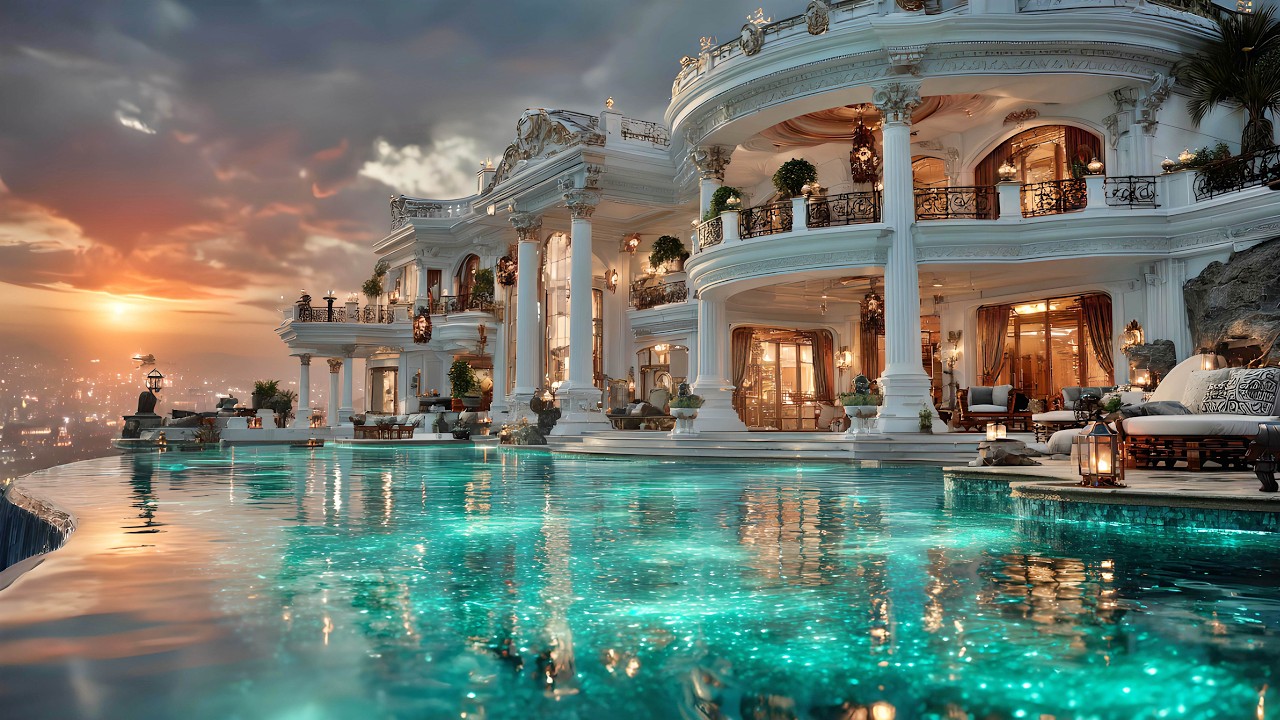 Jaw-Dropping Luxury: A 4K Journey Through Dream Mansions & Palatial Estates