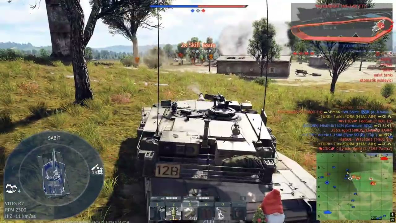Average 12.0 experience in 2026 | War Thunder TR/EN