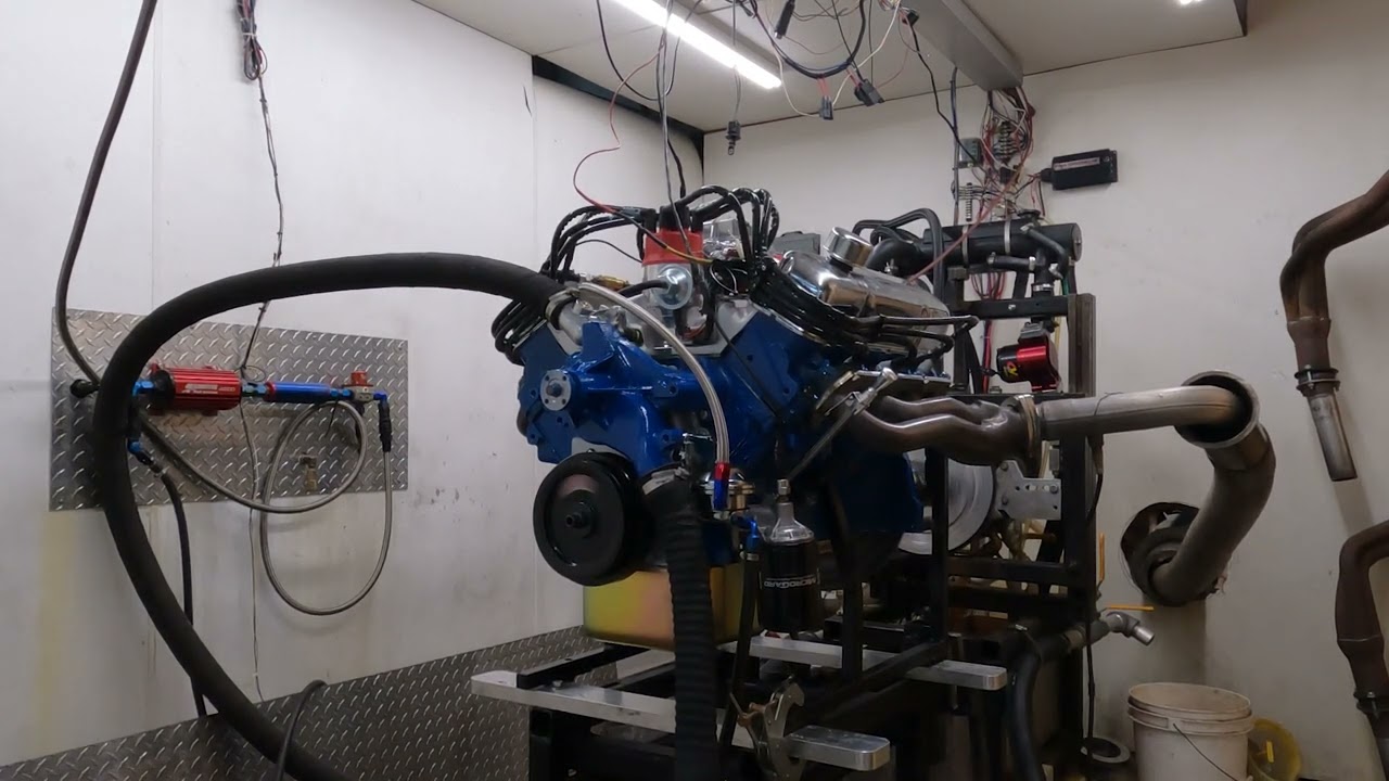 Ford FE 390 Dyno | Roller cam  | Iron Head