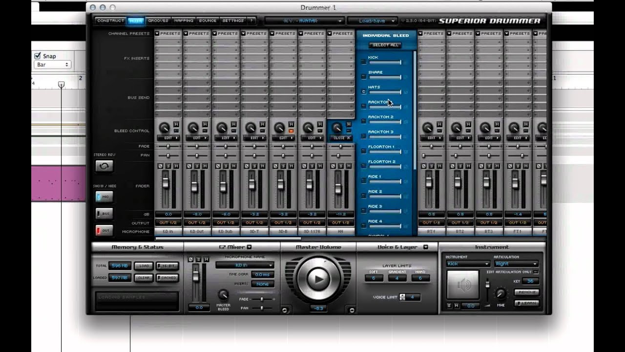 Using Superior & EZ Drummer in Reason - LearnReason.com