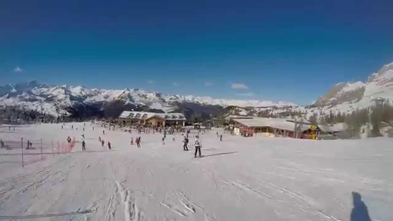 Gopro Hero4 Black - Disesca Grostè fino alla seggiovia Boch - Madonna di Campiglio