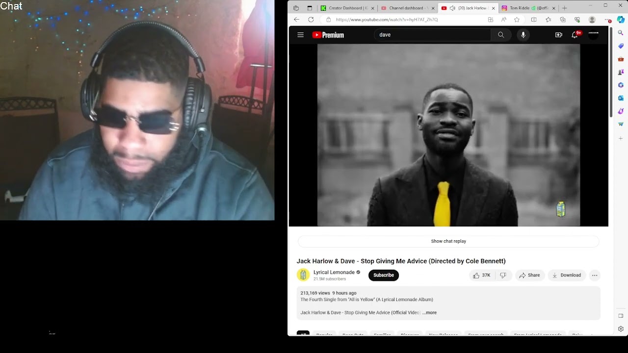 Jack Harlow & Dave - Stop Giving Me Advice (Directed by Cole Bennett)|Reaction