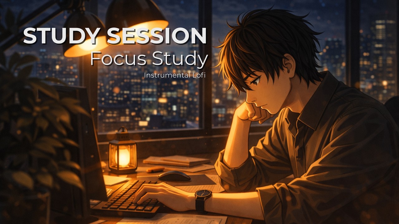 Study Session Lofi – 50 Minutes Focus Study