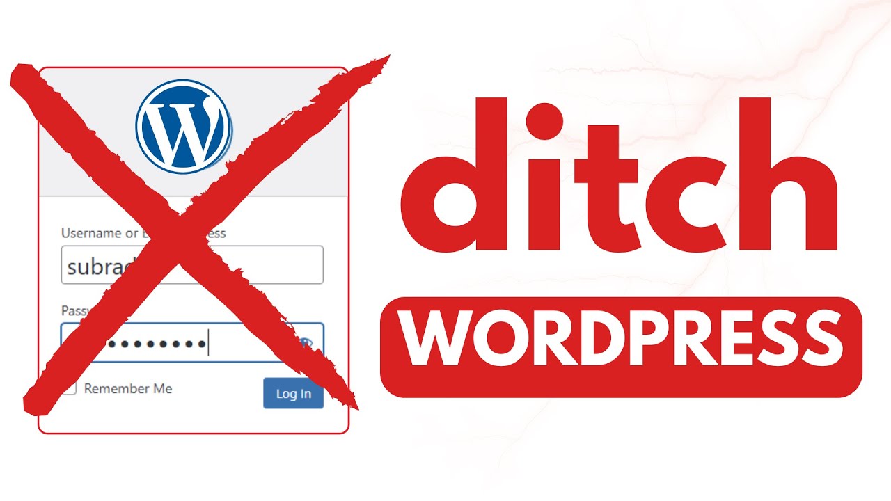 Пришло время отказаться от WORDPRESS и начать экономить $$$$$
