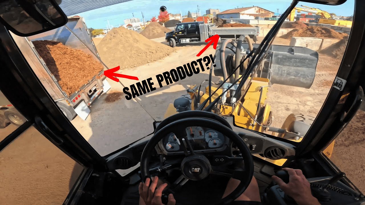 He's Trying To Dump Off, But I'm Trying To Load..... - Caterpillar 930H POV!