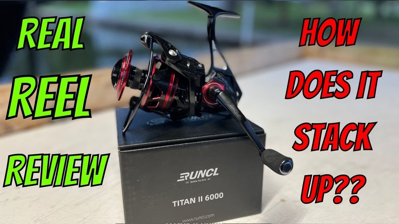 РЕАЛЬНЫЙ ОБЗОР RUNCL TITAN II 6000 &mdash; большая спиннинговая катушка за 60 долларов &mdash; в сравнении с катушками Penn