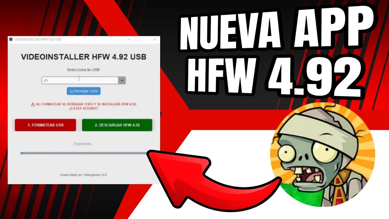 Instala HFW 4.92 mucho mas facil (by Videogamesscz)