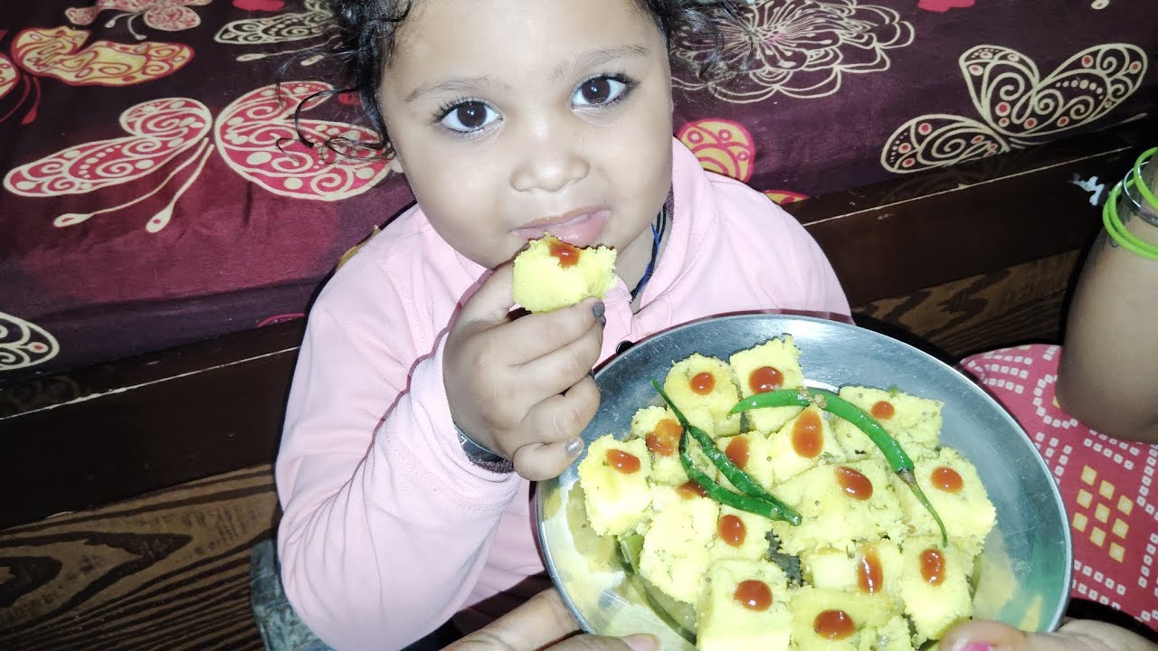 Dhokala banane ka Aasan tarika llmonika ki duniya🥰🥰