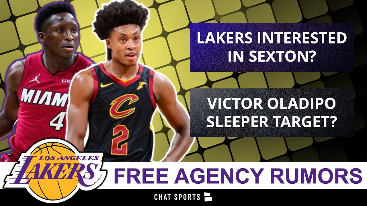 Lakers Free Agency Rumors: Collin Sexton Interest? Target Victor Oladipo? + Shareef O&rsquo;Neal Workout