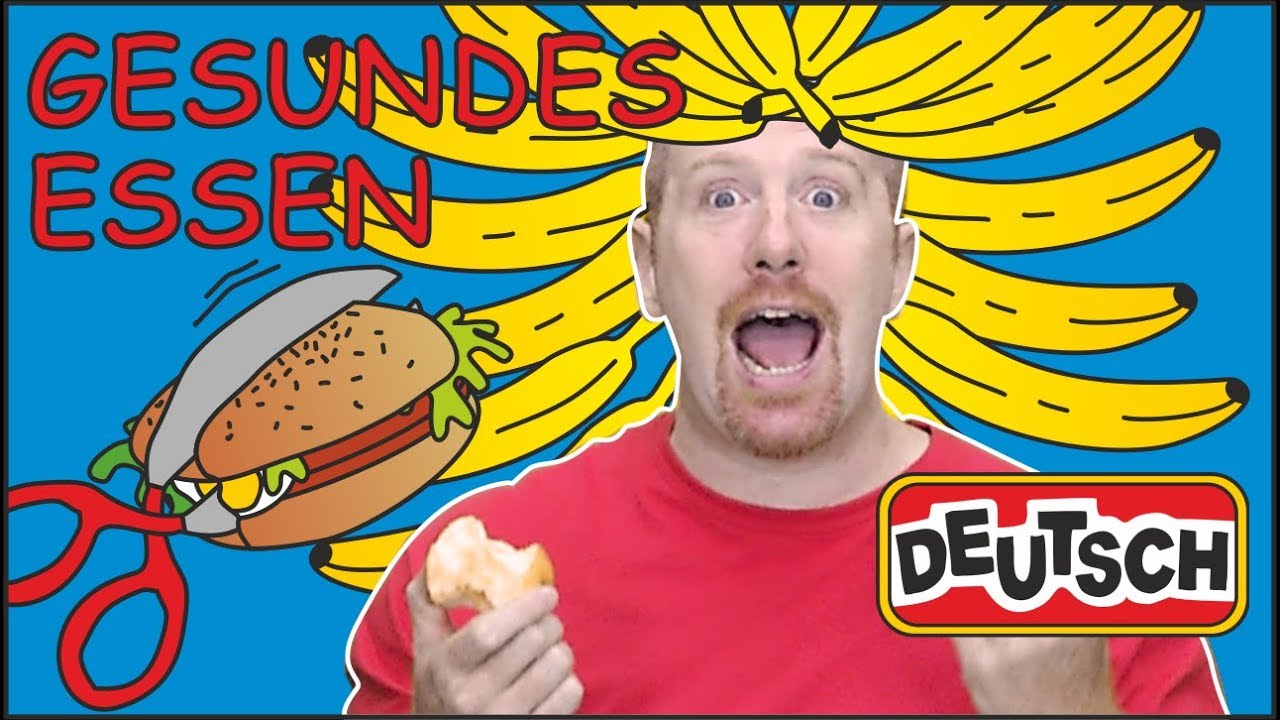 Gesundes Essen f&uuml;r Kinder von Steve and Maggie Deutsch | Sprechen mit NEUEN Geschichten f&uuml;r Kids