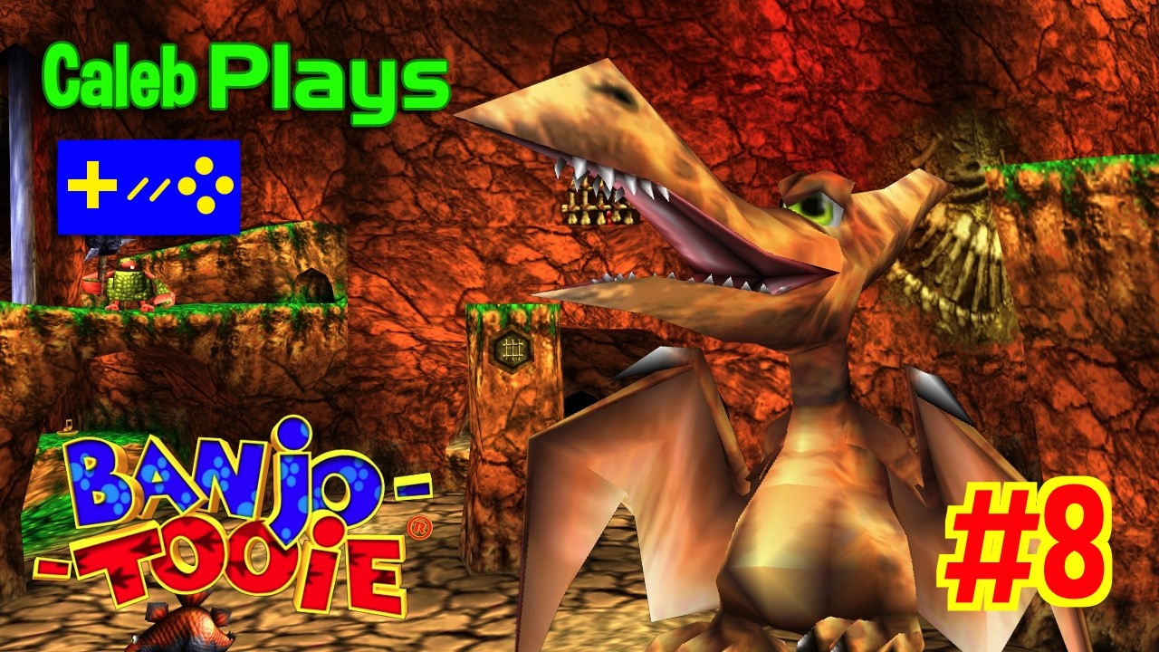 Caleb Plays Banjo-Tooie (PART 8) - The REAL Jurassic World