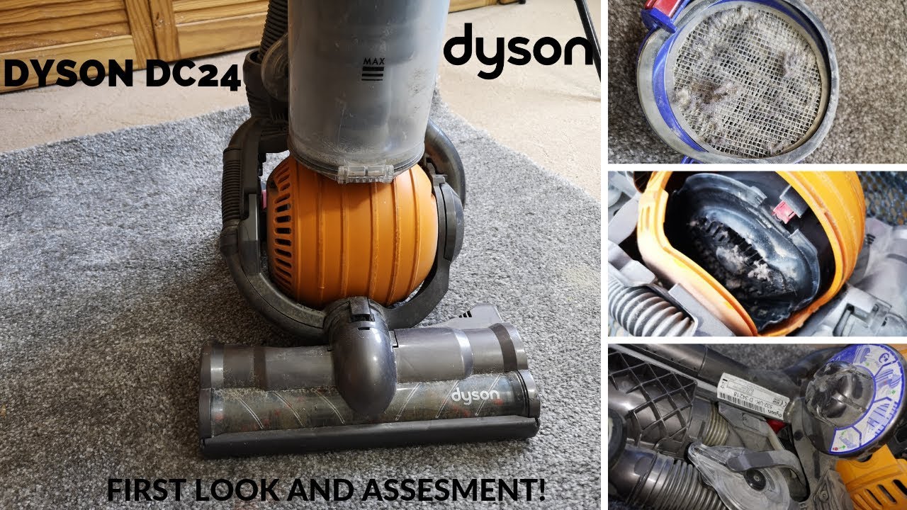 Dyson DC24 Week! Day One - First Look, Before Refurbishment!
