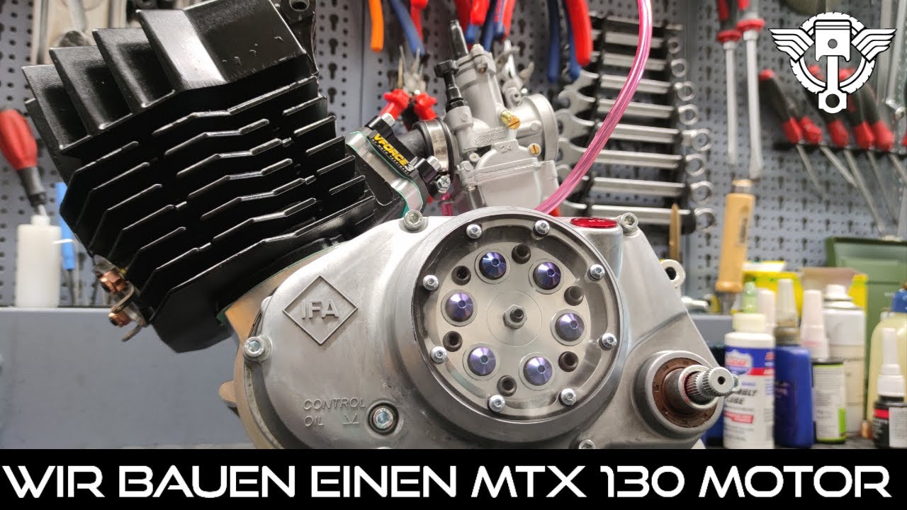 Neuer MTX 130ccm Motor für die Simson!!! Wir Bauen ihn mit euch zusammen Teil 1
