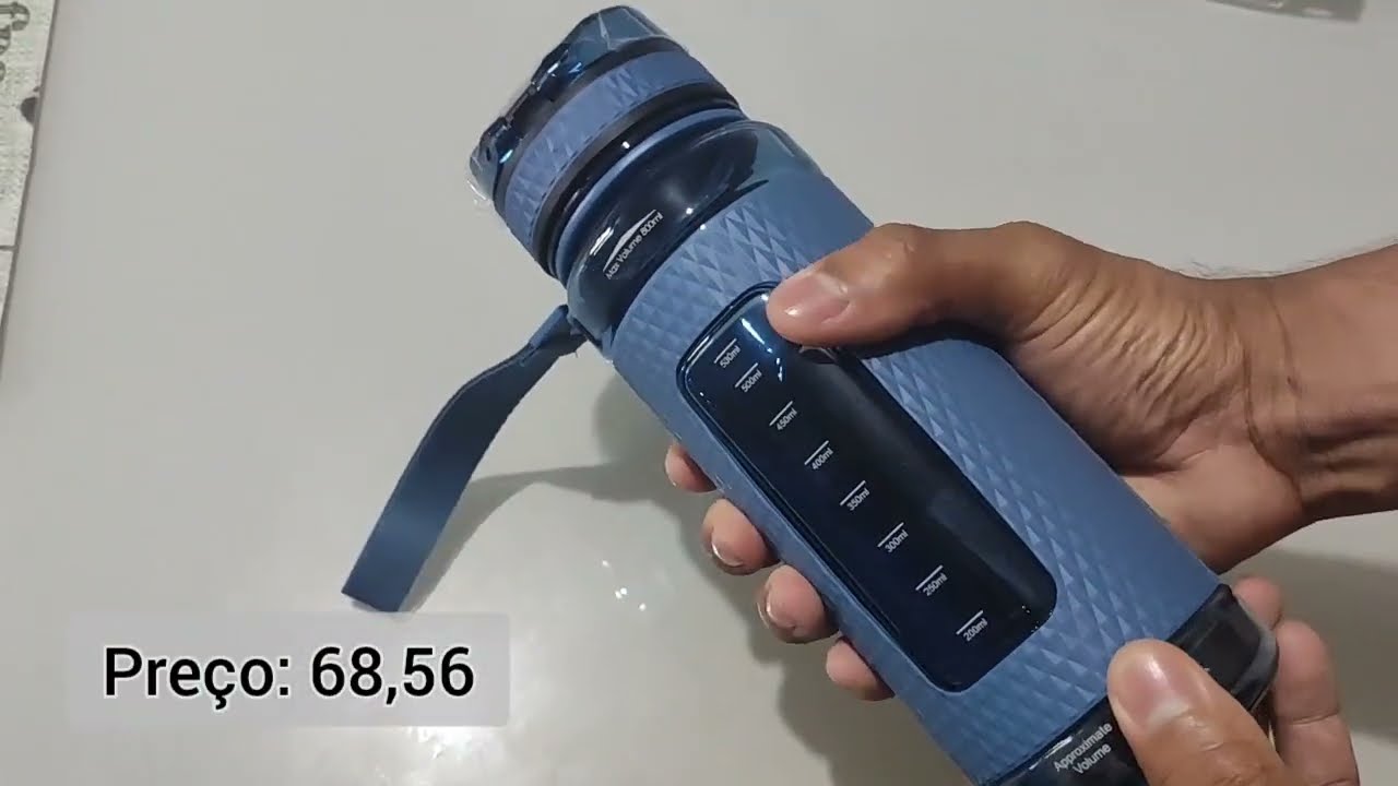COMPREI GARRAFA DE ÁGUA ESPORTE UZSPACE no Aliexpress